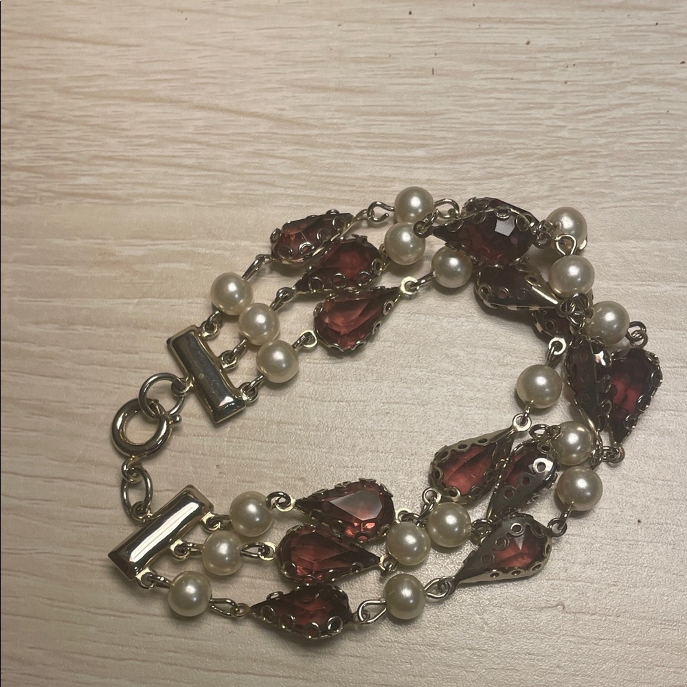 Vintage Amethyst Bracelet